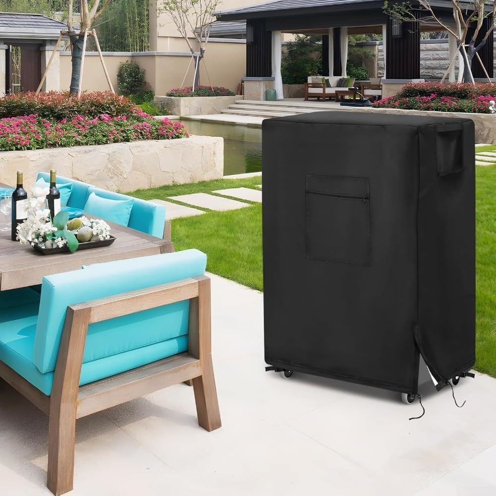 Housse De Refroidisseur Imperméable En Tissu Oxford 210D Par évaporation Avec Protection UV Et Poussière, Cordon De Serrage Sécurisé Et Poignées Latérales, Pour Unités Portables Hessaire MC18M Pour
