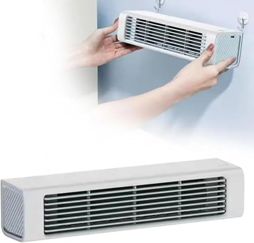  Refroidisseur D'air Mural Rechargeable, Ventilateur Portable à 3 Vitesses Avec La Durée De Vie De La Batterie 24H, Unité De Bureau Silencieuse De Murmure Pour La Chambre De Voiture De Bureau à Domicil