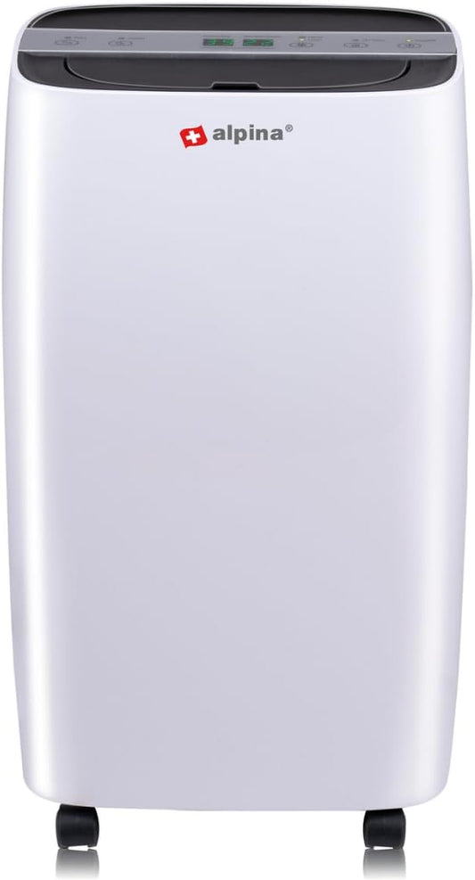  Alpina Déshumidificateur D’Air – Déshumidificateur D Air Anti Moisissure Et Anti Humidité Pour Maison Jusqu’à 20m² – Absorbeur D’Humidité Électrique – Absorbeur D’Odeur – Déshumidificateurs Compact