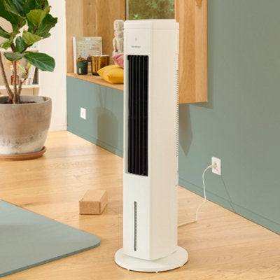  Rafraîchisseur D'air 45 W Avec 6 Vitesses Et Réservoir 5 L Oscillation 60°