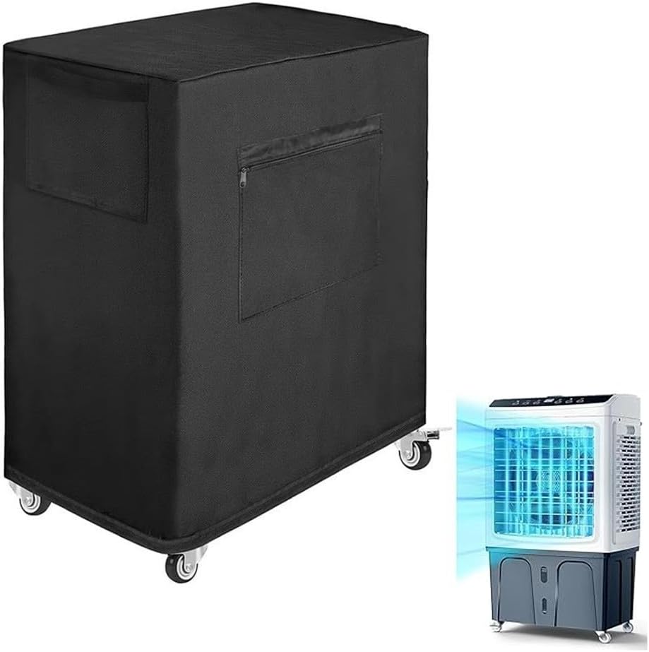 Housse Imperméable Pour Refroidisseur D'air Par évaporation Pour Refroidisseurs De Marais Portables De 2200 CFM, Tissu Oxford Robuste Avec Bords Renforcés