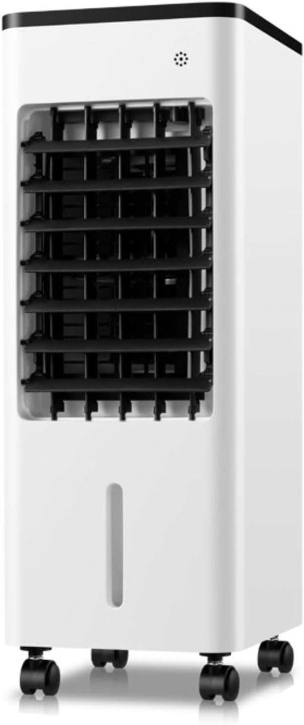 GENERIC Vitres Portables Climatiseurs Évaporatif Refroidisseur D'air LED Affichage Portable Ventilateur De Refroidissement Purificateur D'air 3 Vitesses 90°Oscillant 8H Minuterie Refroidissement AC Unit Humid