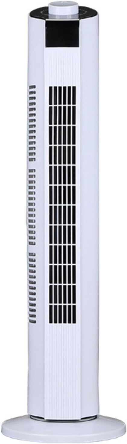  Ventilateur De Tour Silencieux Avec Télécommande, 3 Vitesses Et Minuterie 12H, Circulateur D'air Oscillant à 60 ° Pour Chambre à Coucher, Bureau.Conception Portable Mince Avec Poignée De Transport Fac