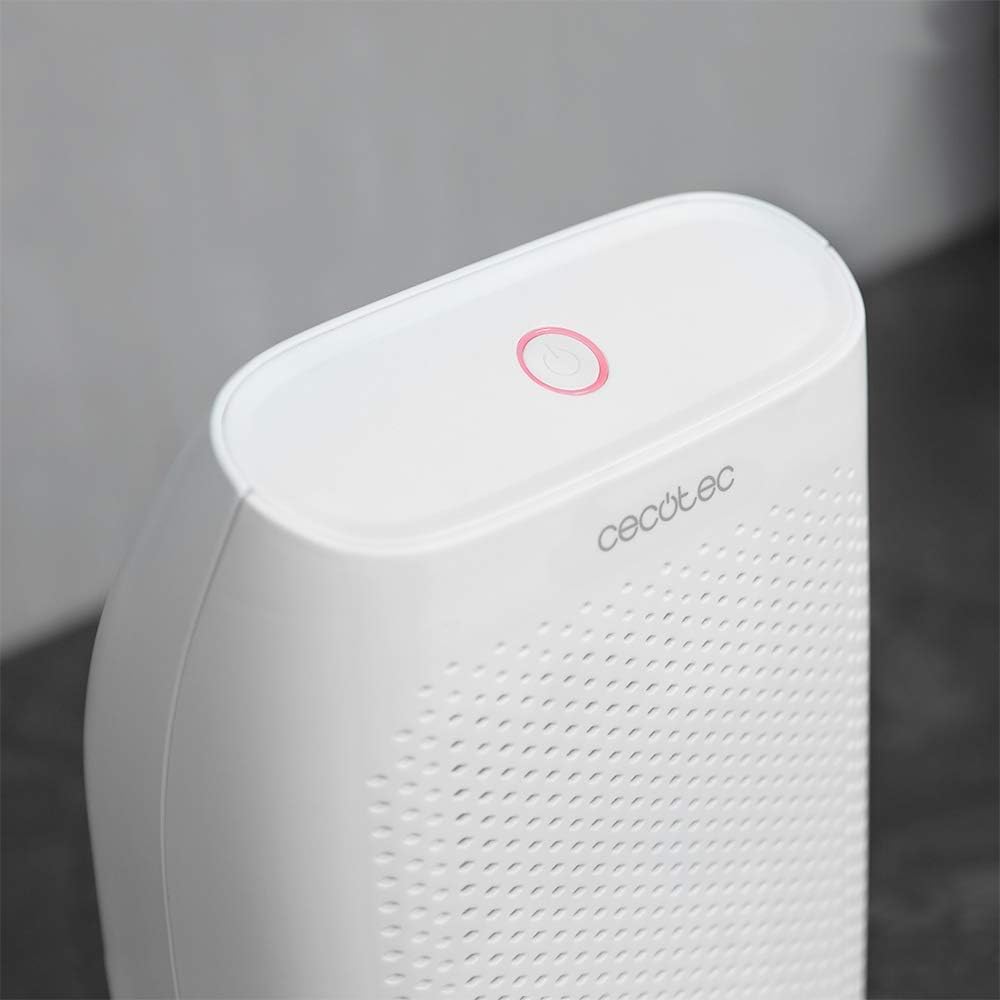  Cecotec Déshumidificateur BigDry 2000 Essential - 300 Ml/jour, Réservoir Amovible De 0,7 Litre, Couverture Jusqu'à 20 M2, Filtre Amovible Et Lavable, Arrêt Automatique