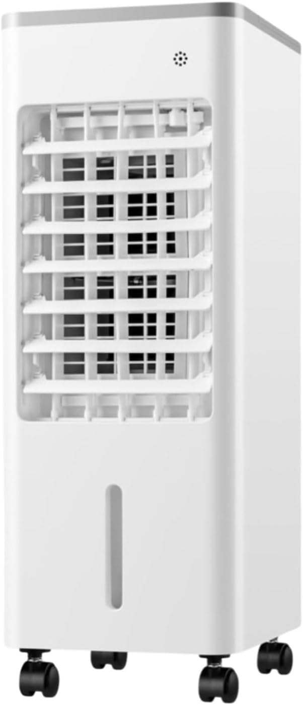 GENERIC Refroidisseur D'air évaporatif 9L 3-en-1 Avec Télécommande, 3 Vitesses Et Minuterie 8H, Humidificateur De Ventilateur De Glace Portable Pour Bureau De Chambre à Coucher, Expérience De Refroidissement