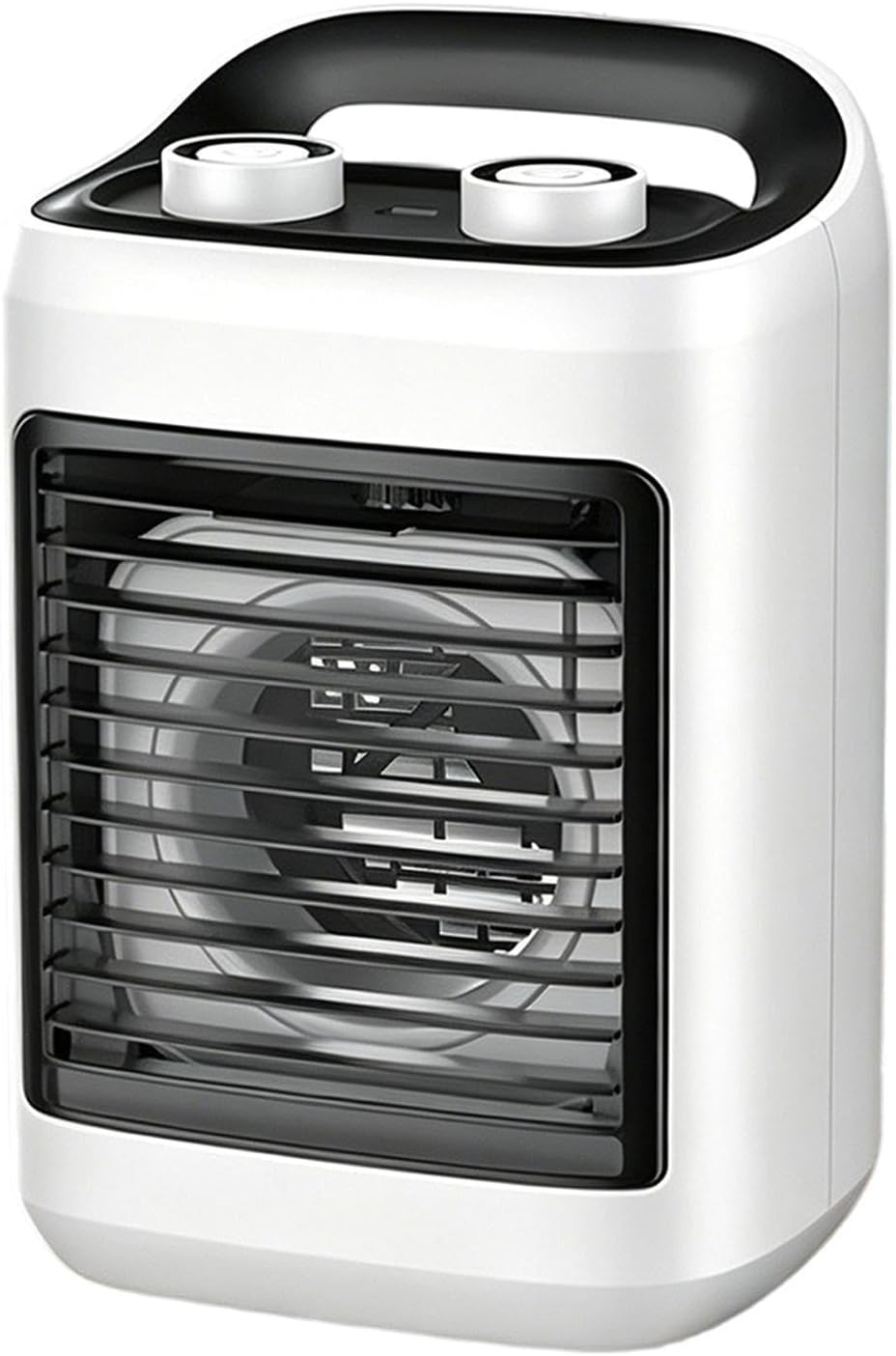 GENERIC Ventilateur Portable Pour Climatiseur - Chargement USB - Grand Angle - 3 Vitesses - Faible Bruit - Mini Refroidisseur D'air Portable Pour Salon, Bureau, Dortoir, Voiture, Voyage, Camping