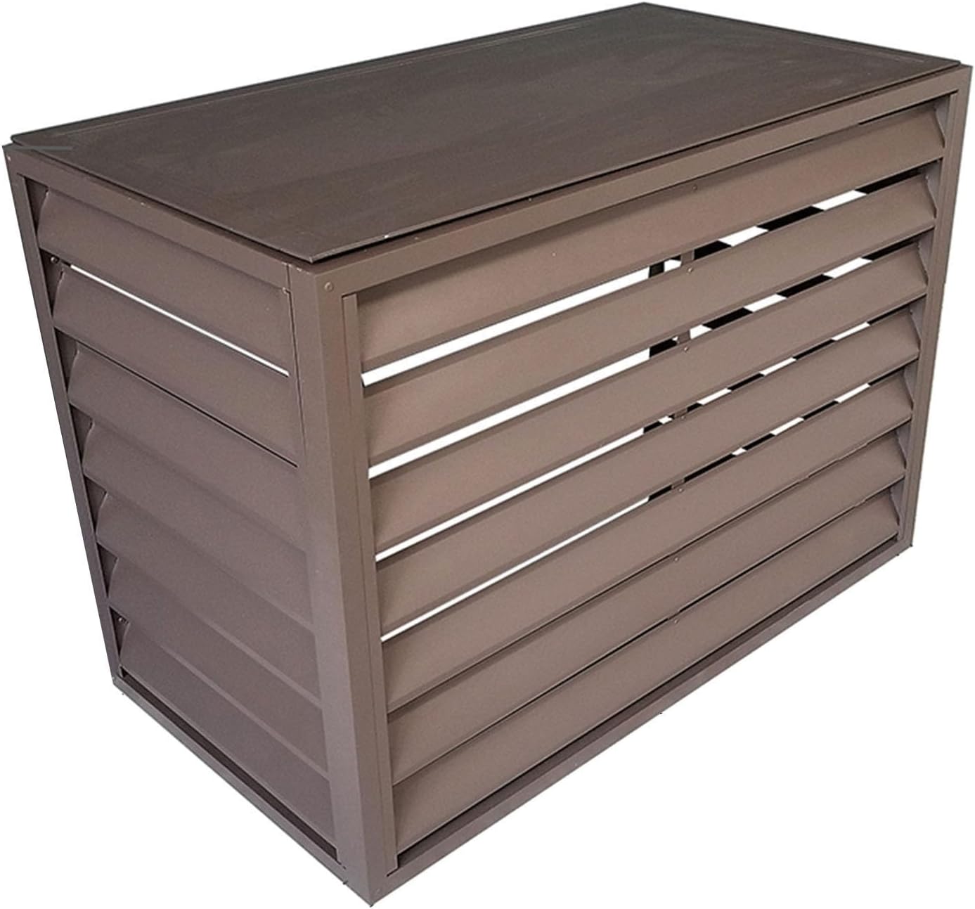 GENERIC Housse De Climatiseur En Aluminium Pour Unités Extérieures - Étanche - Protection Contre La Pluie Et La Poussière - Protection Contre Les Intempéries