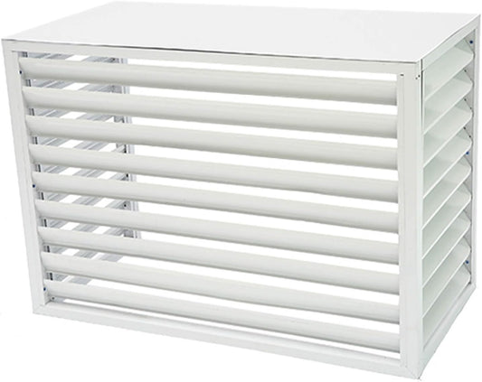 GENERIC Couvercle De Climatiseur Extérieur En Aluminium Pour Unité De Climatisation, Couvercle De Lame De Protection Pour Pompe à Chaleur Pour Unités Extérieures