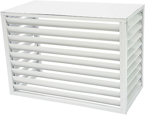 GENERIC Couvercle De Climatiseur Extérieur En Aluminium Pour Unité De Climatisation, Couvercle De Lame De Protection Pour Pompe à Chaleur Pour Unités Extérieures