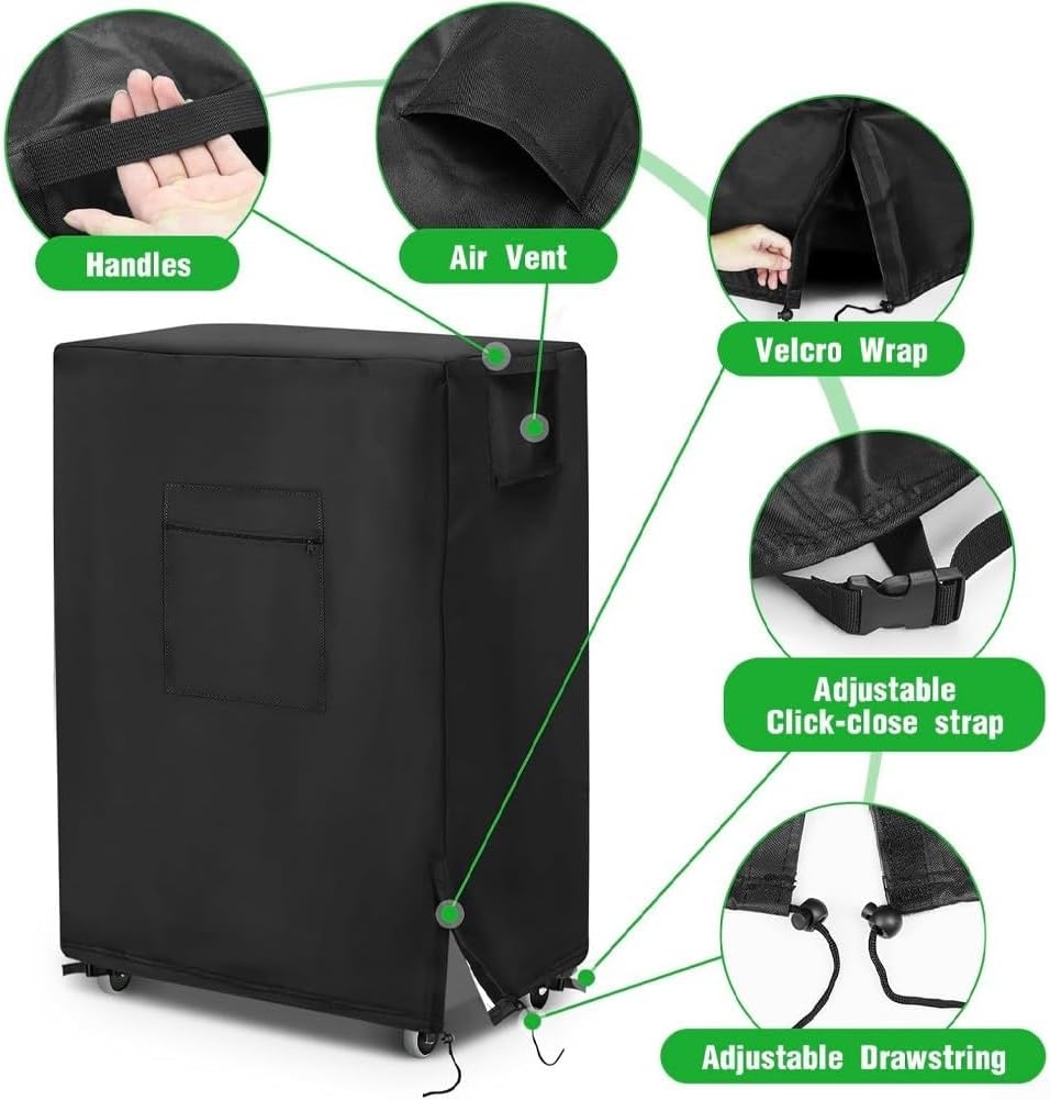 Housse Imperméable Pour Refroidisseur D'air Par évaporation Pour Refroidisseurs De Marais Portables De 2200 CFM, Tissu Oxford Robuste Avec Bords Renforcés