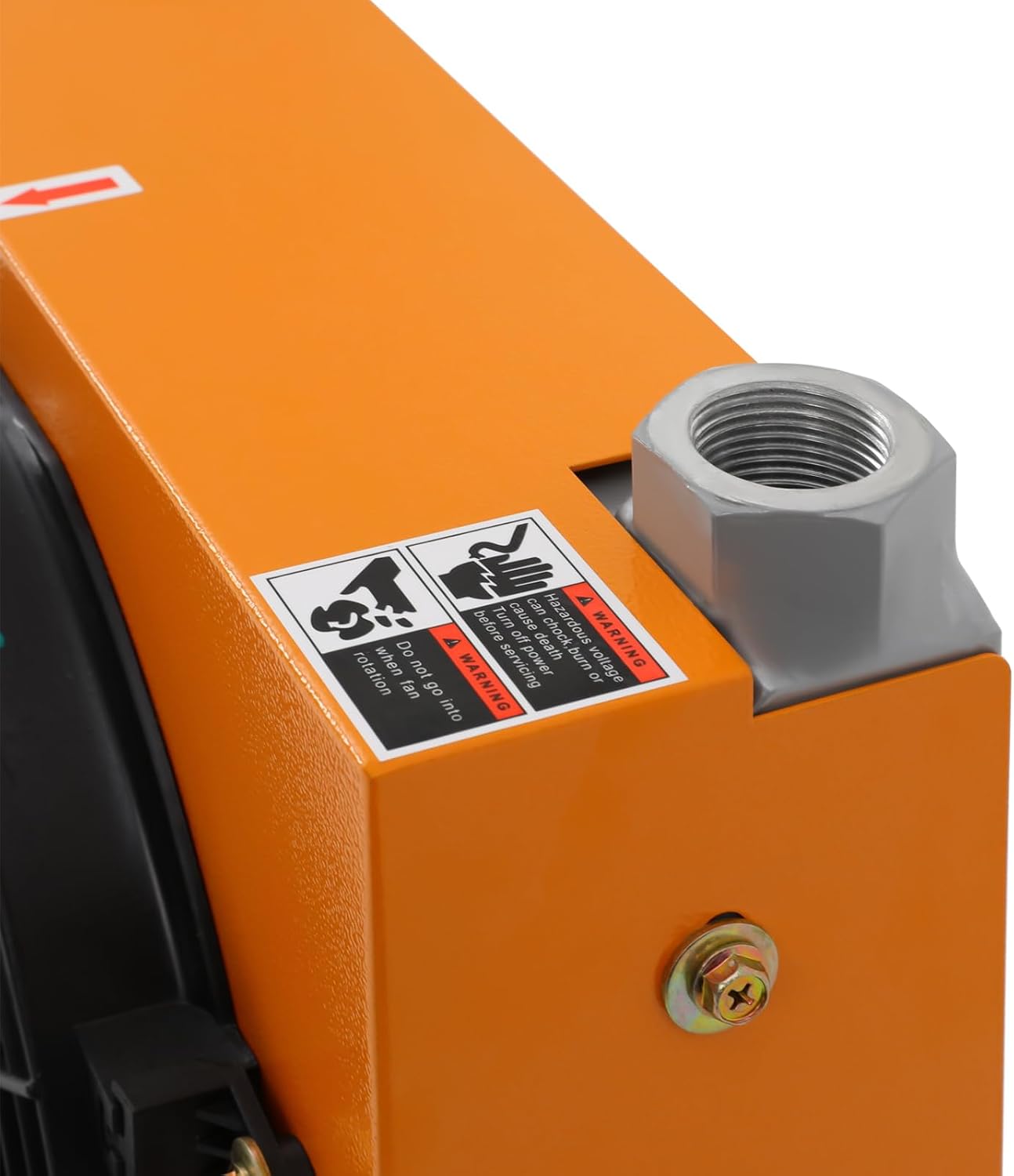  Refroidisseur D'air Hydraulique, 120 W, 6000 Kcal/h, Silencieux, 100 L/min, Refroidisseur D'huile Refroidi Par Air Pour Machines Agricoles, Pelleteuses, Engins De Chantier (DC 12 V)