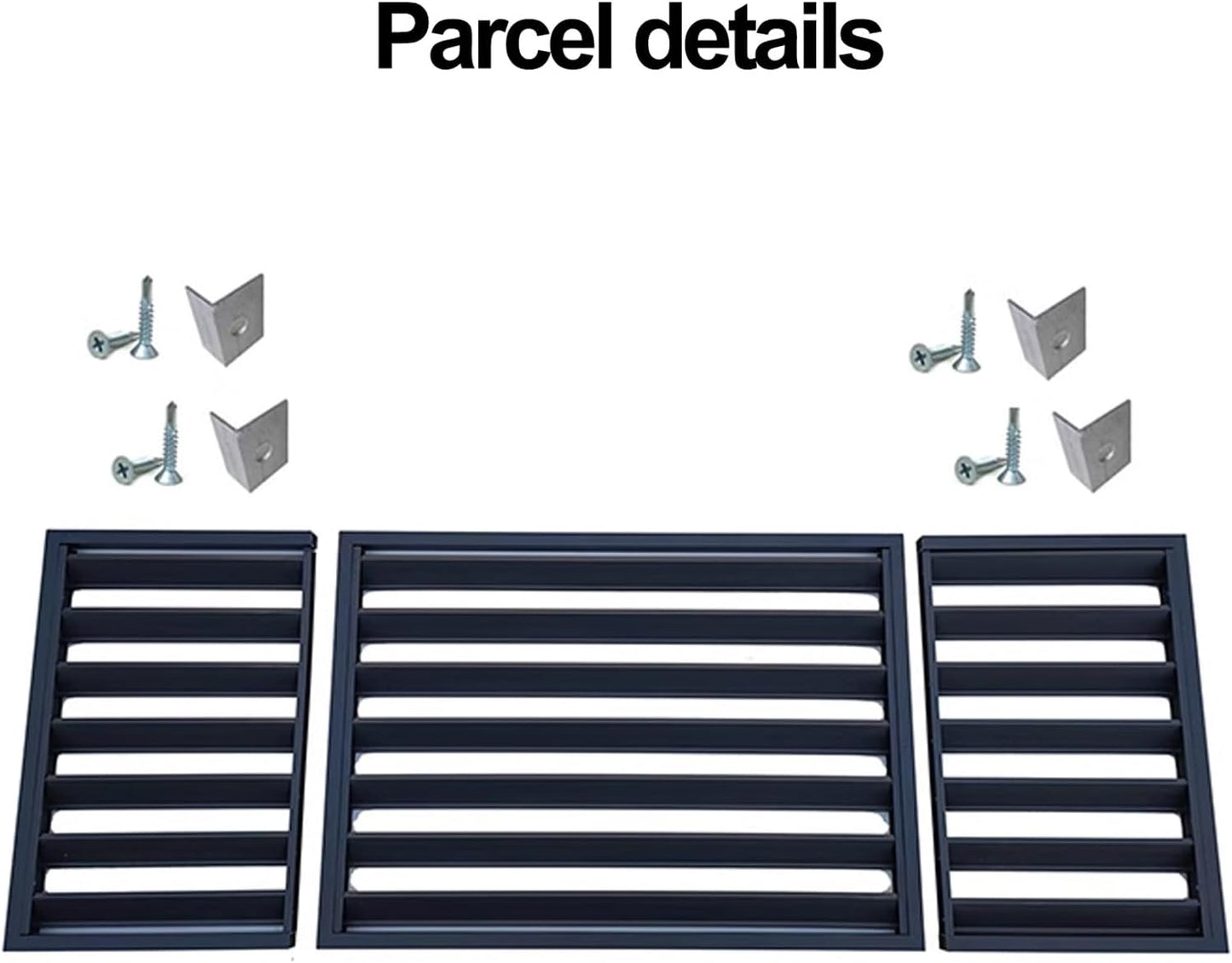  Housse De Protection En Métal Résistante Aux Intempéries Pour Pompe à Chaleur Et Climatiseur - 110 X 60 X 80 Cm - Cage De Climatisation Extérieure Pour Unités De Condensateur - Protection Contre Les