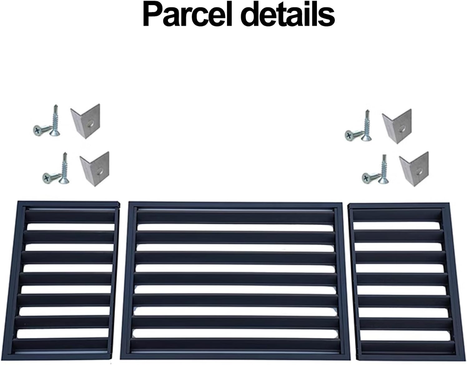  Housse De Protection En Métal Résistante Aux Intempéries Pour Pompe à Chaleur Et Climatiseur - 110 X 60 X 80 Cm - Cage De Climatisation Extérieure Pour Unités De Condensateur - Protection Contre Les
