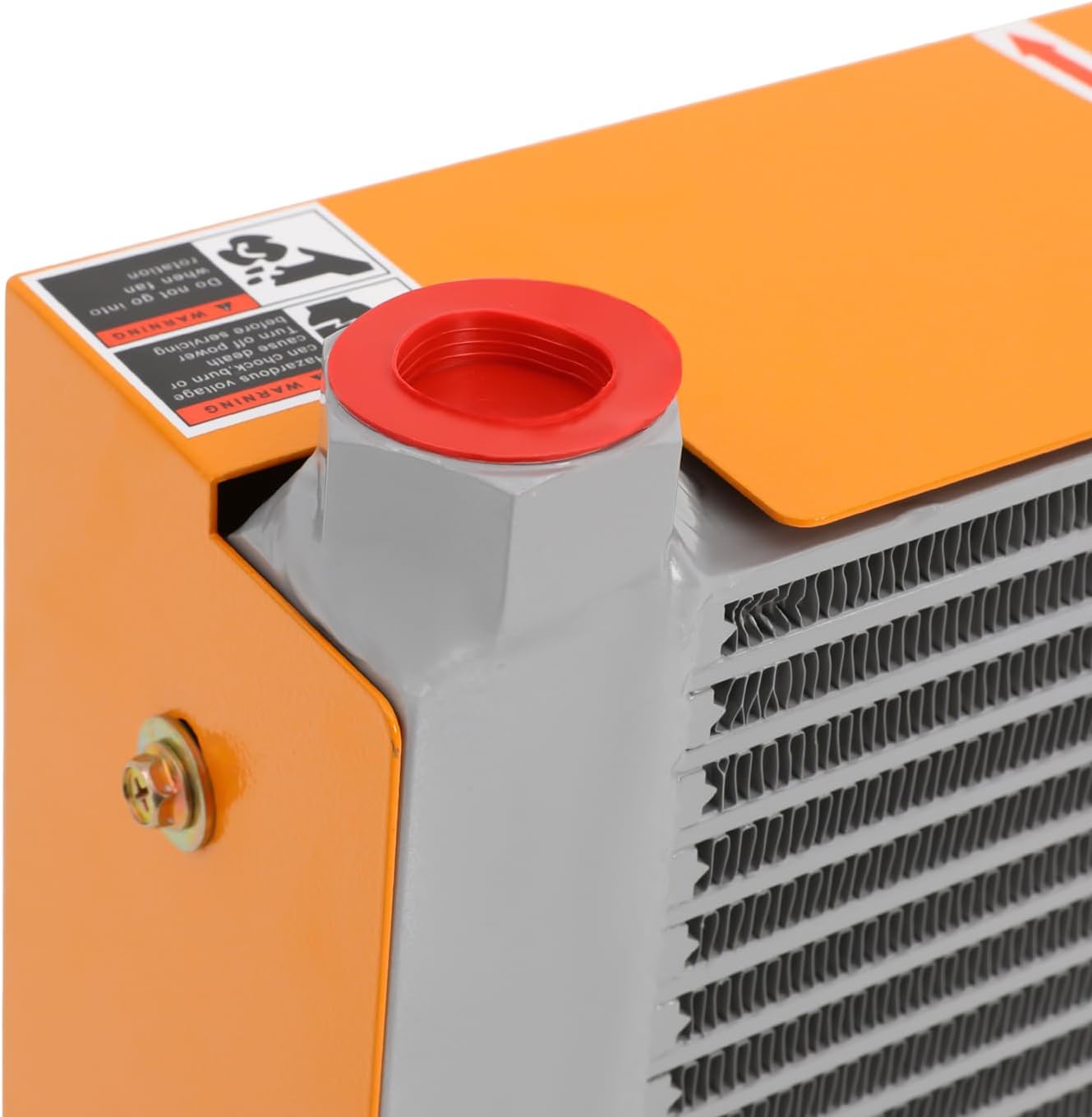  Refroidisseur D'air Hydraulique, 120 W, 6000 Kcal/h, Silencieux, 100 L/min, Refroidisseur D'huile Refroidi Par Air Pour Machines Agricoles, Pelleteuses, Engins De Chantier (DC 12 V)