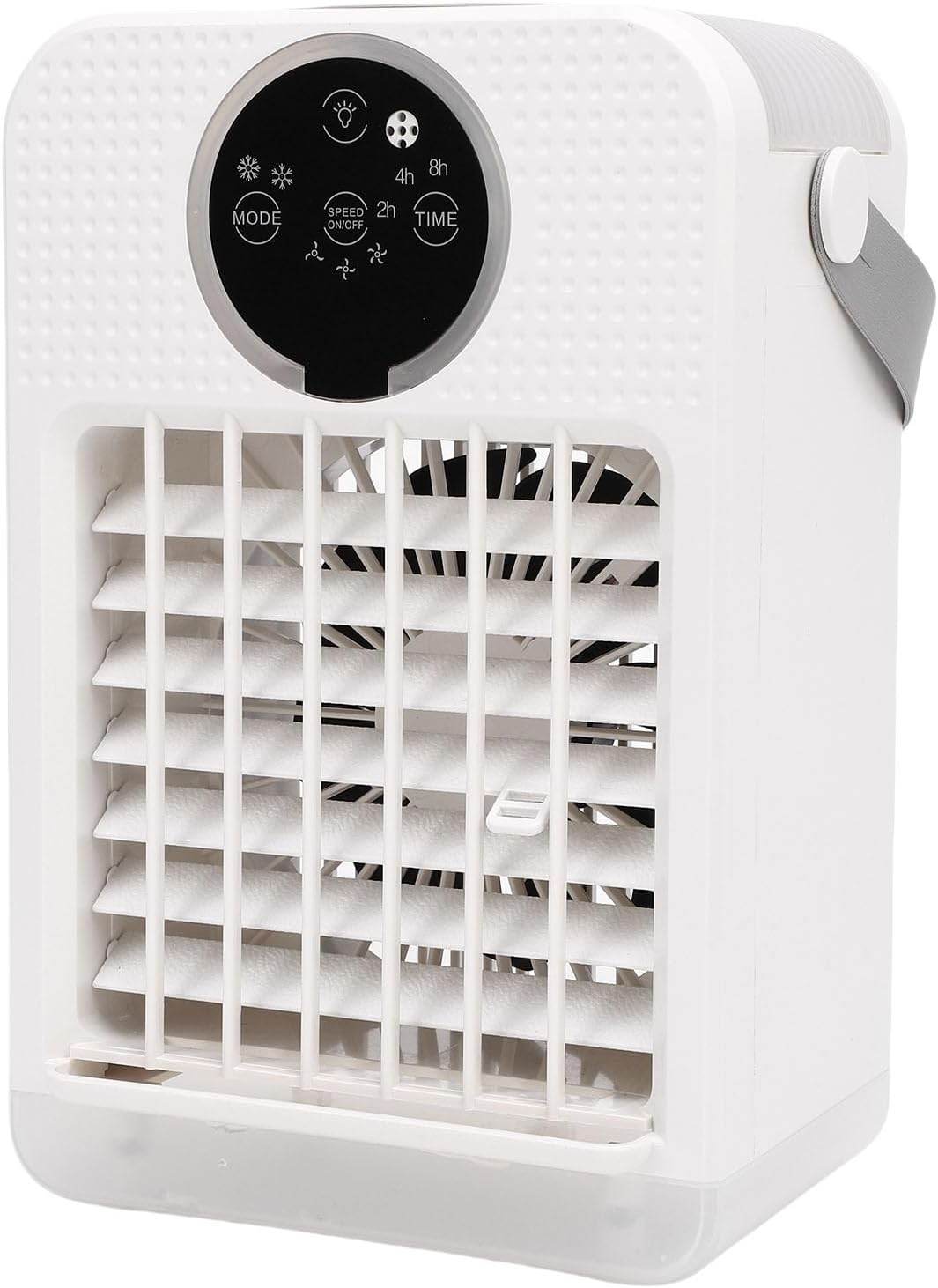  Climatiseur Portable 4 En Refroidisseur D Par Vaporation Humidificateur 700 ML Ventilateur De Bureau Avec 3 Vitesses Et 7 Couleurs LED