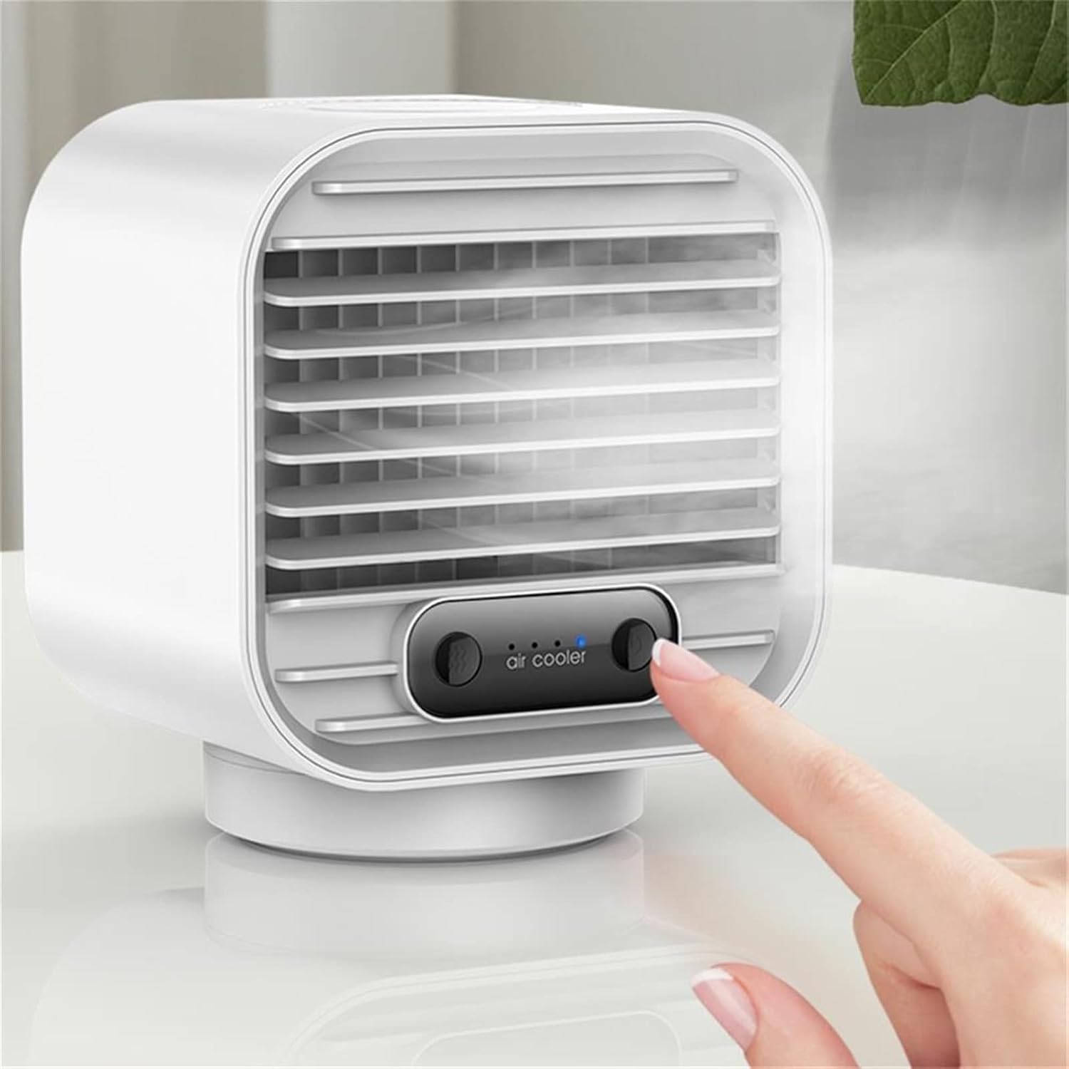 GENERIC Mini Climatiseur Portable, Ventilateur Multifonction Et Refroidisseur D'air Pour L'été, Solution De Refroidissement De Bureau Pour La Maison Et Le Bureau, Design Efficace Et Compact