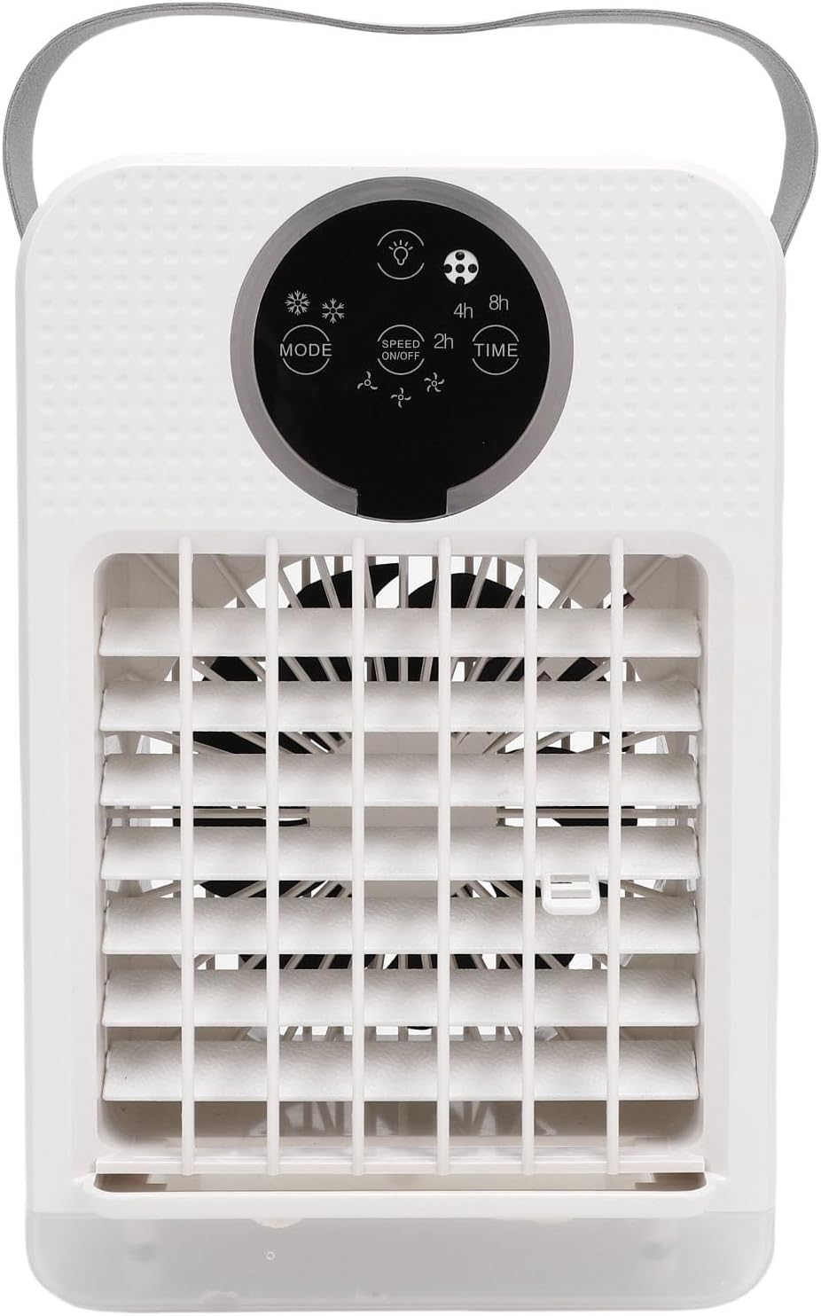  Climatiseur Portable 4 En Refroidisseur D Par Vaporation Humidificateur 700 ML Ventilateur De Bureau Avec 3 Vitesses Et 7 Couleurs LED