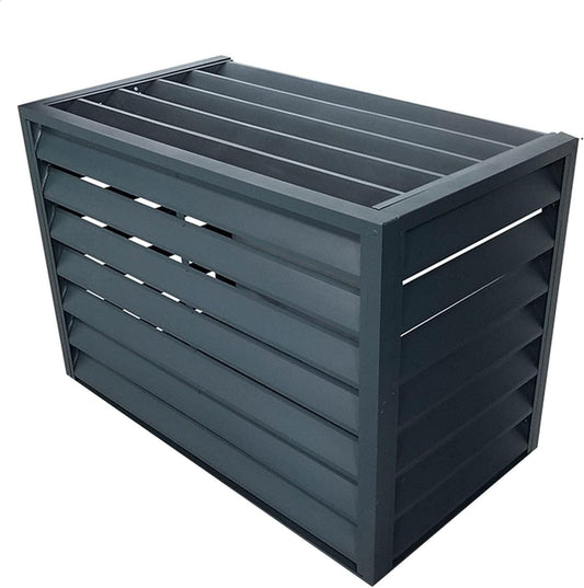 GENERIC Housse De Protection Pour Climatiseur Extérieur, Protection De Climatiseur Divisé En Aluminium Pour Unités CVC, Résistante Aux Intempéries, S'adapte à La Plupart Des Systèmes Extérieurs, Indispensable