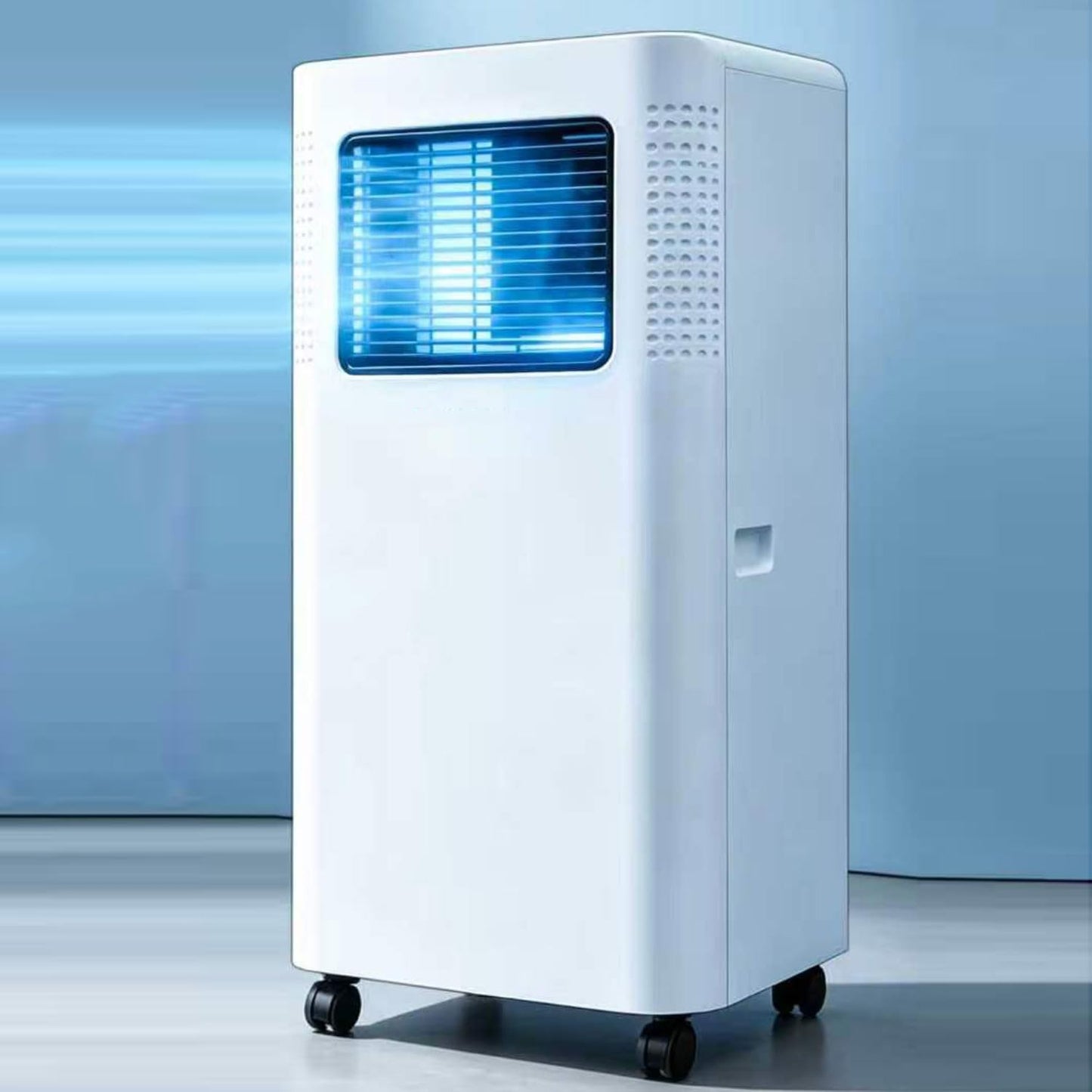  Climatiseur Portable 8000 BTU Unité De Climatisation Silencieuse Avec Refroidissement, Déshumidificateur Et Ventilateur Pour Les Chambres Jusqu'à 300 Pieds Carrés, Télécommande, Minuterie 24h, Kit De