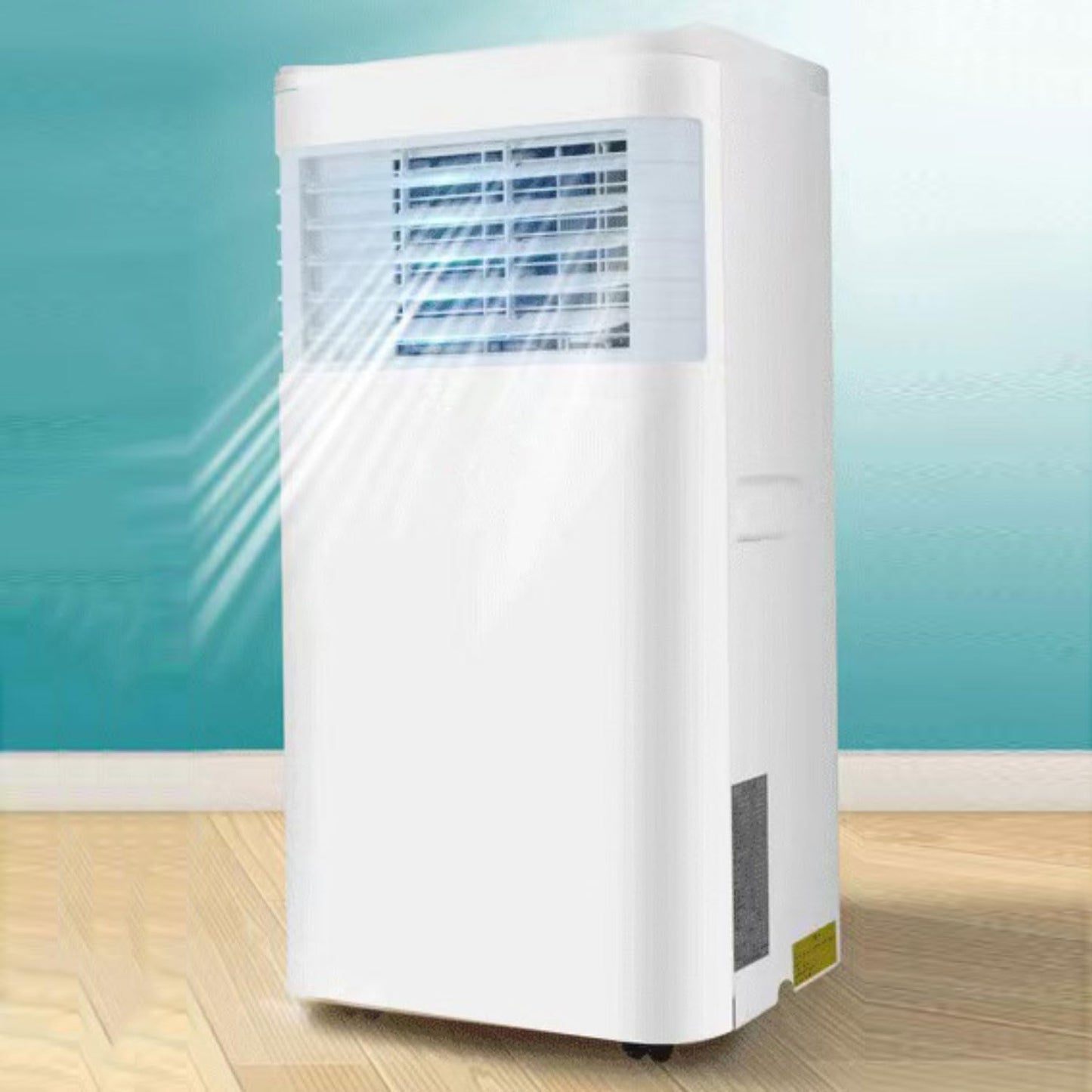  Climatiseur Portable Refroidit 350 Sq.Ft, Unité De Climatisation Silencieuse Avec Ventilateur, Déshumidificateur, Affichage LED, Télécommande, Minuterie 24H, Kit De Fenêtre Pour Chambre à Coucher, Bur