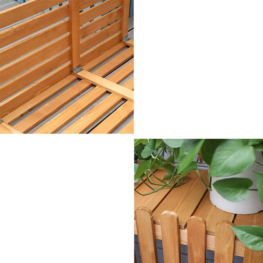 GENERIC Housse En Bois Pour Climatiseurs Extérieurs – Clôture AC Divisée Bleue 85 X 35 X 84 Cm – Parfaite Pour Dissimuler Et Protéger Les Unités De Climatisation.