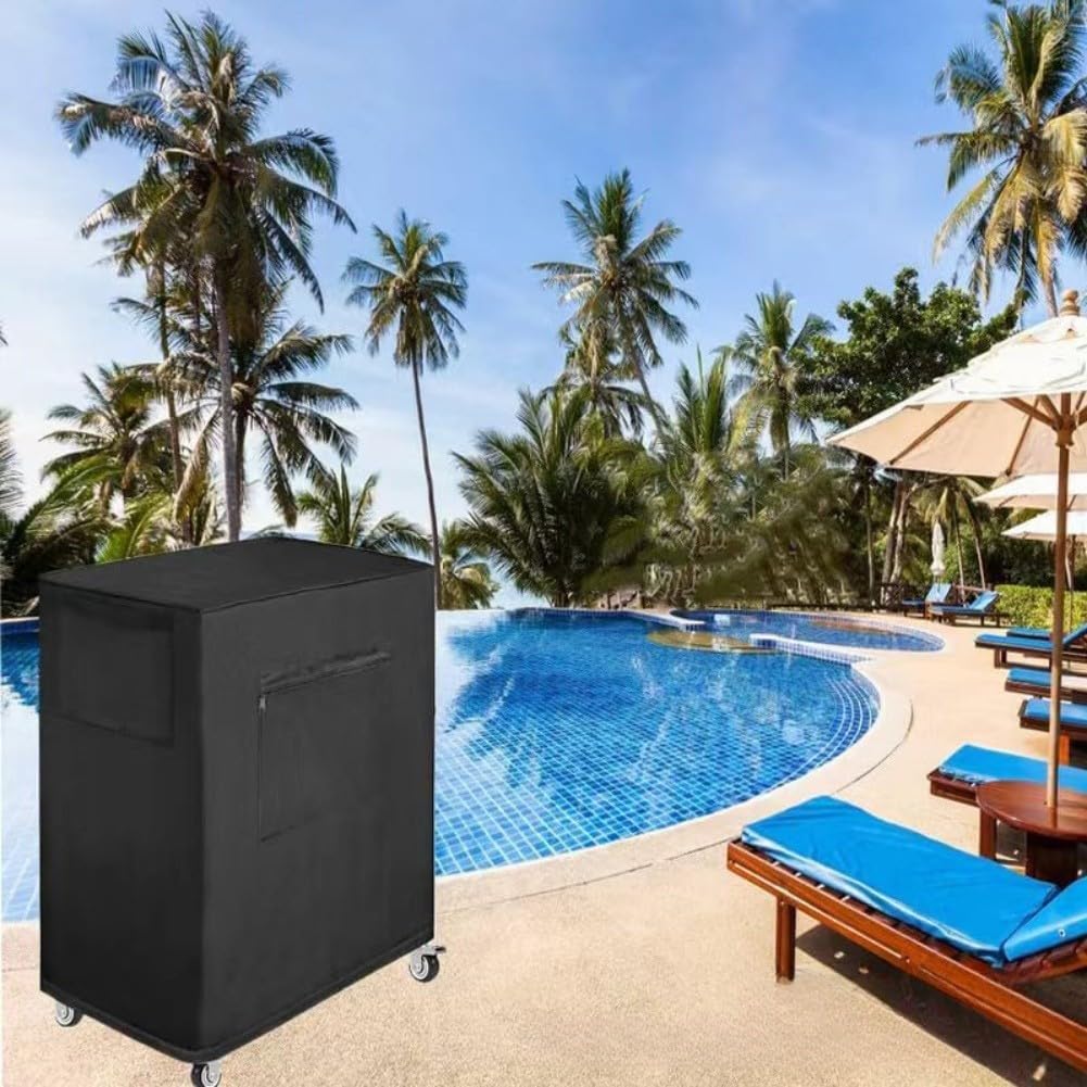  Housse Imperméable Pour Refroidisseur D'air Par évaporation Pour Refroidisseurs De Marais Portables De 2200 CFM, Tissu Oxford Robuste Avec Bords Renforcés