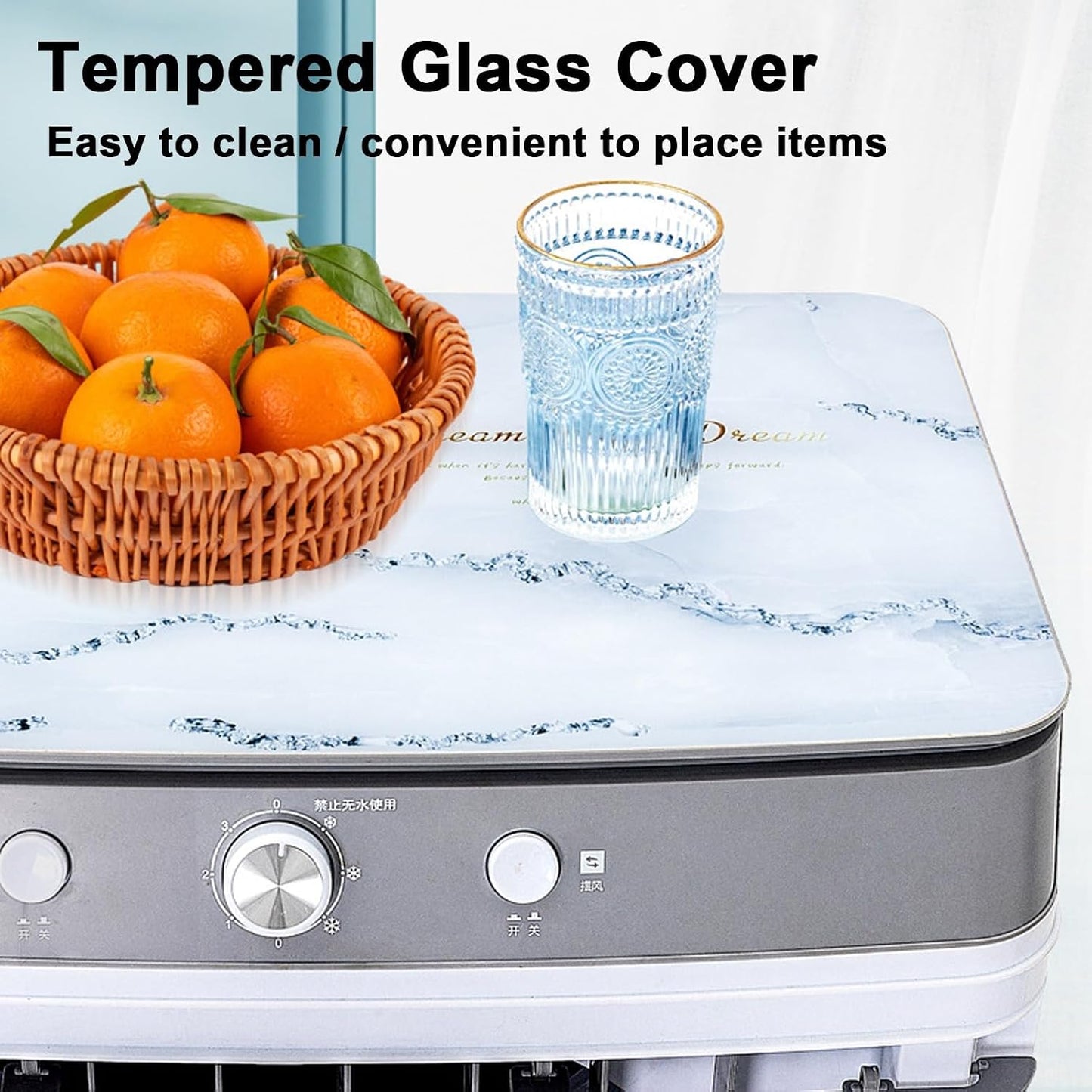 GENERIC Refroidisseur D'air Par évaporation De 26 000 Pi³/min Avec 4 Roues, Réservoir D'eau De 43,6 Litres, Oscillation à 120°, 3 Vitesses, Refroidit Jusqu'à 430 M² Pour Une Utilisation En Intérieur/extérieur
