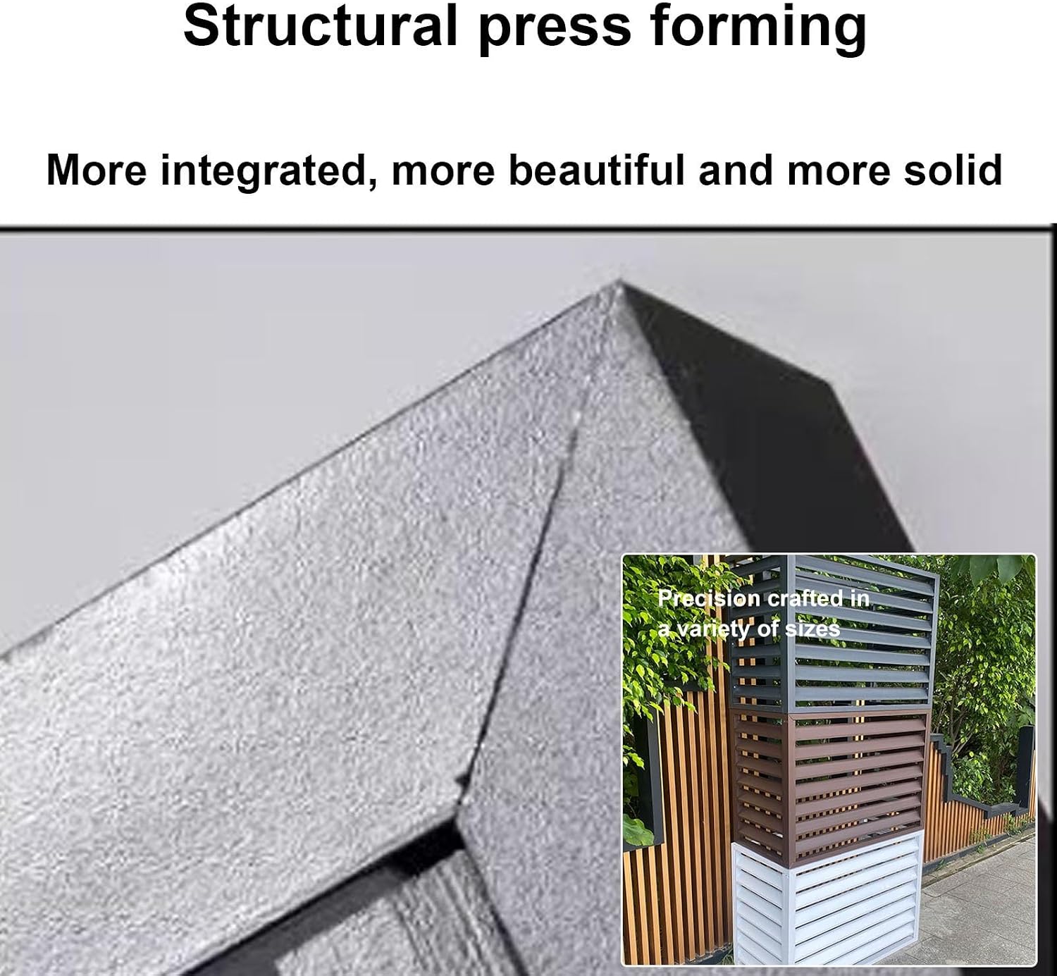 GENERIC Housse De Protection Pour Climatiseurs D'extérieur - Résistante Aux Intempéries - Réduction Du Bruit - Anti-poussière - Imperméable - Parfaite Pour Une Utilisation En Extérieur