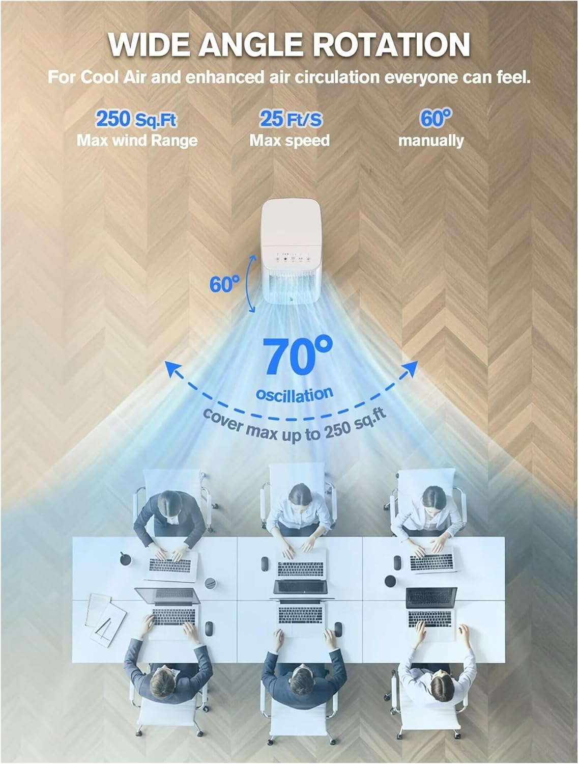  Refroidisseur D'air évaporateur Mobile 3 En 1 Avec 4 Blocs Réfrigérants Et Grand Réservoir D'eau, 3 Niveaux De Ventilateur Et Minuterie, Refroidissement Silencieux Pour Chambre à Coucher, Bureau Et