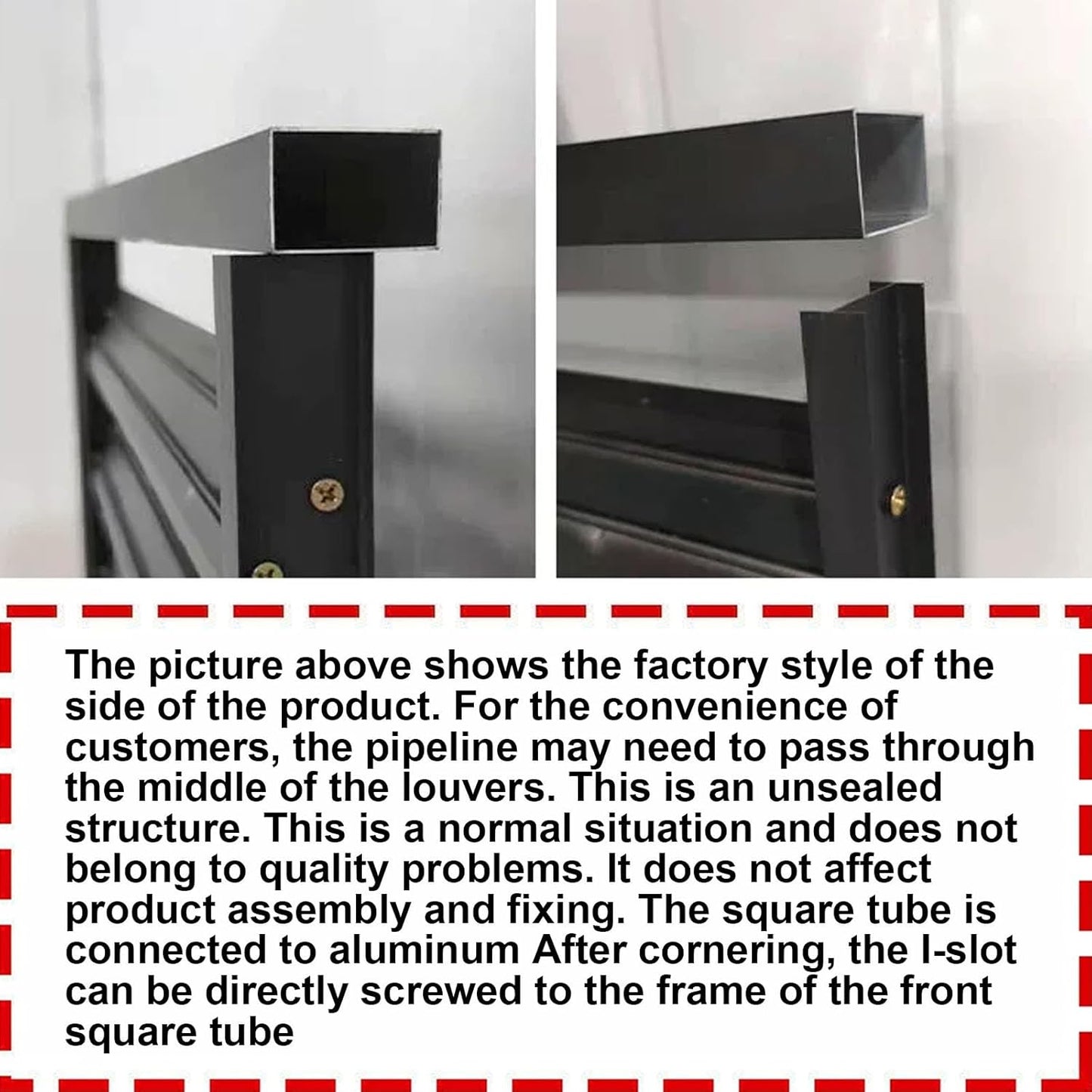GENERIC Housse De Protection En Aluminium Pour Climatiseur Extérieur - Gris - Clôture Pour Intérieur Et Extérieur - Résistante Aux Intempéries