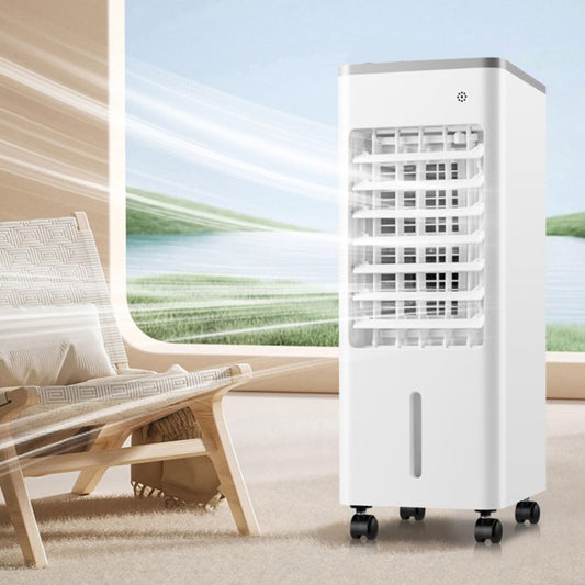 GENERIC Vitres Portables Climatiseurs Évaporatif Refroidisseur D'air LED Affichage Portable Ventilateur De Refroidissement Purificateur D'air 3 Vitesses 90°Oscillant 8H Minuterie Refroidissement AC Unit Humid