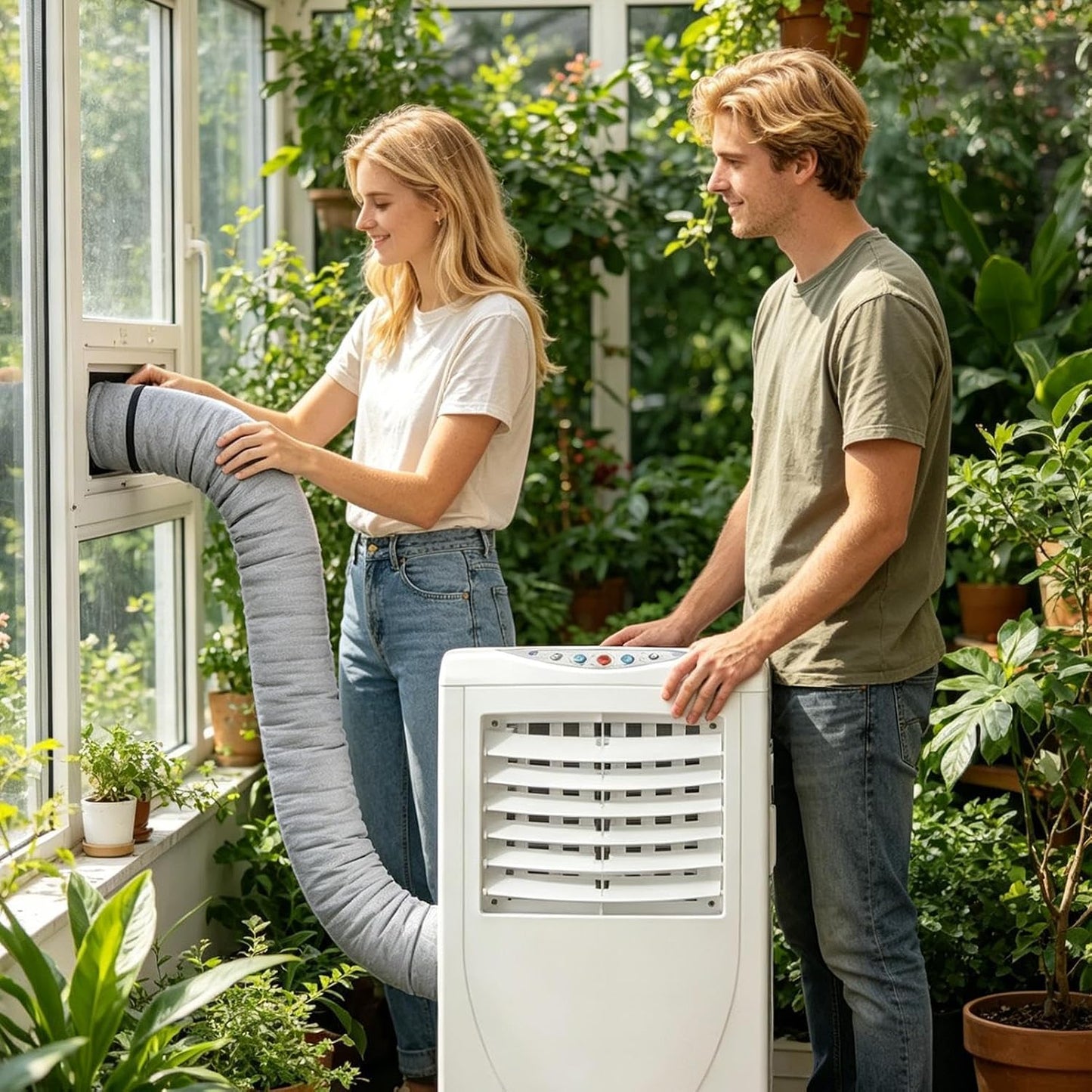  Housse Isolante Pour Tuyau De Climatiseur Portable Avec 3 Sangles Ajustable | Isolation Tuyau Clim Portable été, Isolation Thermique, Convient Pour Hiver, Extérieur, Camping-car, Garage Et Maison